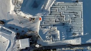 Najväčší snežný labyrint na svete je v Tatrách. Oplatí sa ho navštíviť