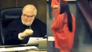 VIDEO. Tínežerka (18) ukázala sudcovi prostredník!