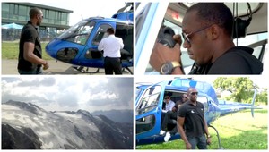 VIDEO. Bolt oslavoval narodeniny v helikoptére