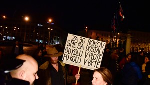 Predvojom udalostí zo 17. novembra bol pochod študentov v Bratislave. Po 30 rokoch ho zopakovali