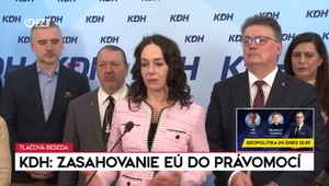 KDH kritizuje iniciatívu EÚ. Hovorí o podpore „potratovej turistiky“