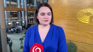 Osudy Ukrajiny a Bieloruska sú prepojené, vraví líderka bieloruskej opozície Cichanovská