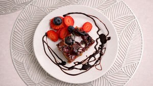 Čokoládový koláč s polevou