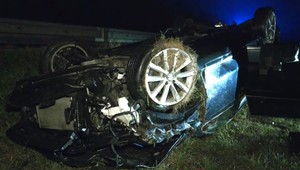 Nočná nehoda na R1: Líška spôsobila kolíziu na diaľnici