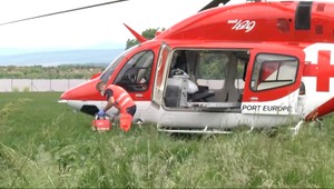 Za obcou Vojany sa stala vážna dopravná nehoda. Na miesto privolali aj vrtuľník