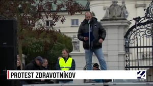 Visolajský na proteste zdravotníkov: Hrotenie situácie, je to veľmi nedôstojné