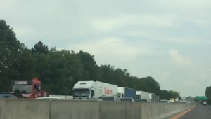 Diaľnica D1 je už prejazdná. Kolóny pominuli