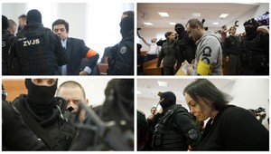 Prvý deň pojednávania v prípade vraždy Kuciaka: Marček vypovedal ako dvojicu popravil, ostatní vinu z vraždy popreli