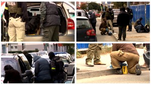 Veľká policajná akcia v Bratislave. Kukláči zadržali podozrivých aj drogy