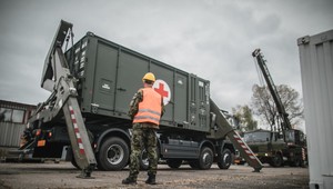 VIDEO: Česká armáda sa pripravuje na vybudovanie poľnej nemocnice v  Letňanoch