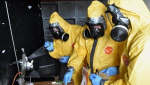 FOTO: Unikátne medzinárodné cvičenie v Lešti. Polícia cvičila boj proti biologickým zbraniam