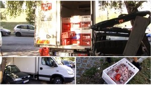 Vodičovi (33) ušiel nákladiak! Demoloval autá a rozhadzoval mäso