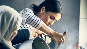 Meghan netradične s vareškou