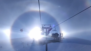 VIDEO: Optické úkazy na horách očarili turistov