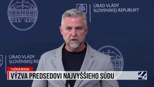 Tlačová beseda strany Smer o výzve predsedovi Najvyššieho súdu