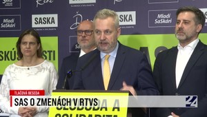 Tlačová beseda strany SaS k zmenám v RTVS