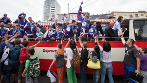 ZÁZNAM. Strieborní chlapci sú doma. Zaslúžená párty...