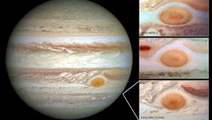 Červená škvrna na Jupiteri sa zmenšuje, môžu za to víry