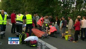 Havaroval autobus plný nemeckých študentov. 24 zranení, 1 mŕtvy!