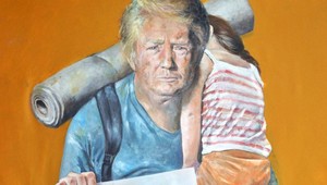 Provokujúce obrázky: Takto by politickí vodcovia vyzerali ako utečenci