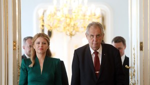 Fotogaléria: Takto privítali Zuzanu Čaputovú u Miloša Zemana