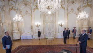 Prezident vymenoval Ladislava Kamenického za nového ministra financií