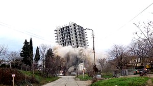 Šikmá veža v Pise už nie je jediná, jednu majú v Sevastopole