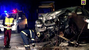 Vodič zaspal za volantom, v aute mal celú rodinu