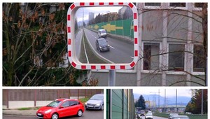 Toto dopravné zrkadlo mätie vodičov v Žiline!