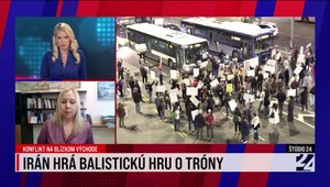 Štúdio 24: Irán hrá balistickú hru o tróny