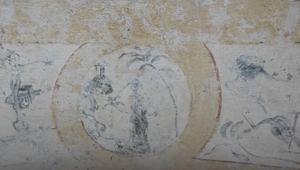 V Holíči rekonštruujú hospodársku budovu, ktorá je súčasťou zámku. Reštaurátorov prekvapili vzácne maľby z 18. storočia