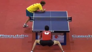 Je TO vôbec možné? Šialená výmena v stolnom tenise!