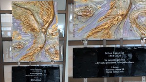 Šutaj Eštok daroval synovi Lučanského reliéfnu plastiku „Padlý anjel“. Opozícia nešetrí kritikou