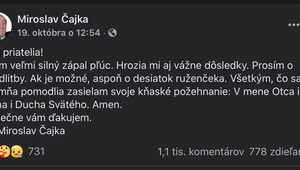 Infikovaný kňaz, ktorý sympatizoval s kotlebovcami a spochybňoval koronavírus, zomrel