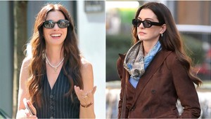 Anne Hathaway na nakrúcaní Diabol nosí Pradu 2: Jej outfit prezrádza dva horúce trendy!