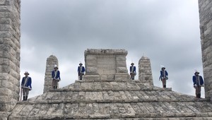 Počas spomienky na generála Štefánika pútal pozornosť jeho dvojník