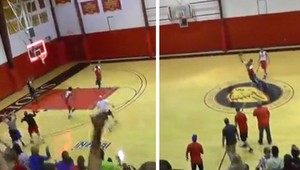 Zopakovať nereálne! 10000 dolárov za štyri koše. Nikdy pritom nehral basketbal