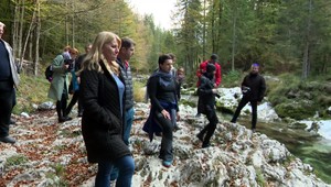 Prezidentka Zuzana Čaputová navštívila Slovinsko. Slovinskému prezidentovi priniesla osobný dar.