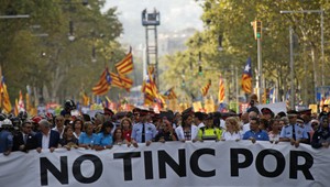 Barcelona pochodovala proti terorizmu, Zúčastnilo sa pol milióna ľudí