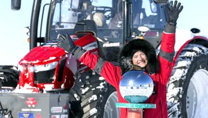 Cestovateľka si splnila sen, na Južný pól dorazila na traktore