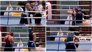 Rozhodca chcel ukončiť zápas, boxer mal však iný názor