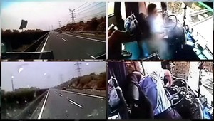 Slovák prežil, Číňan zahynul. Letiace železo zabilo autobusára