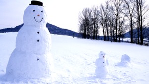 V Saudskej Arábii napadol sneh, miestny duchovný zákazal snehuliakov