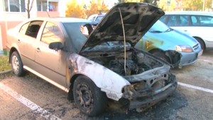 Strach o autá v Prievidzi, za posledné týždne ich zhorelo už jedenásť