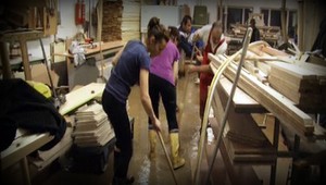 Voda zničila truhlárovi majetok. Škody za 10 tisíce eur