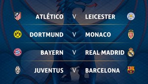 Žreb Ligy majstrov: Bayern proti Realu, Turín vyzve Barcelonu