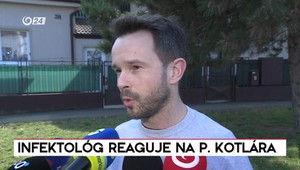 Štúdio 24: Infektológ reaguje na P. Kotlára