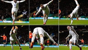 Rooney zopakoval proti Škótom oslavu prvého gólu za Anglicko spred 14 rokov