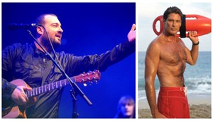 Tásler spieva Hasselhoffa