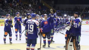 Hokejisti Slovenska zdolali Nemecko po predĺžení. Risk nám vyšiel, teší sa Ramsay